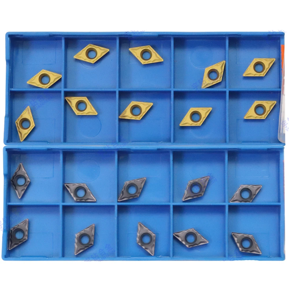 Sell Original Blades Only DCMT070202-HMP DCMT070204-HMP PC5300 DCMT070208-HMP PC9030 Mini Lathe Inserts Turning Tool Boring Head
