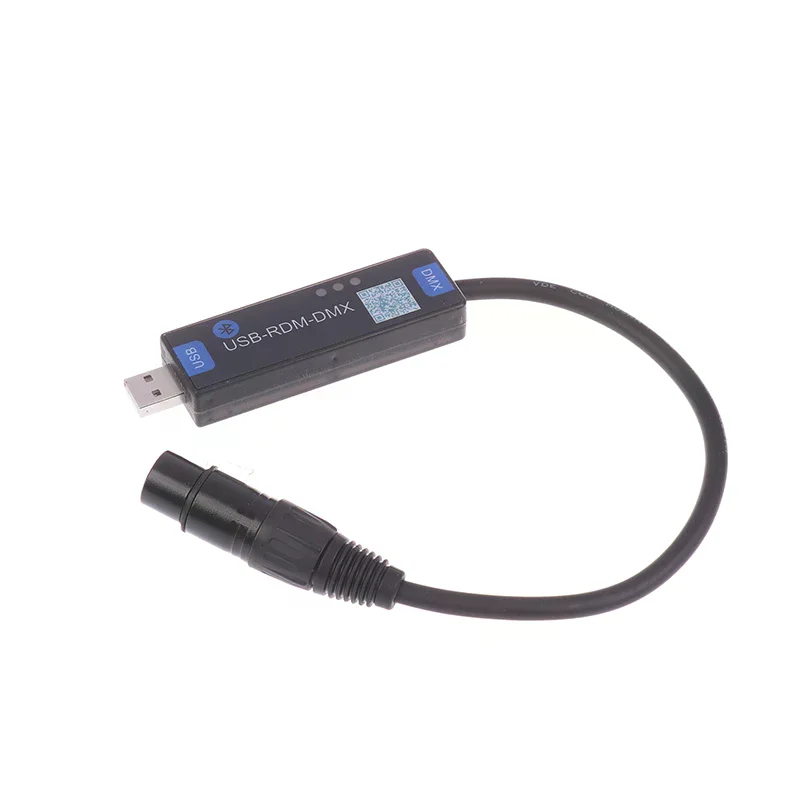 Aplikacja mobilna USB-RMD-DMX do sterowania oświetleniem scenicznym DMX, bezprzewodowy kontroler DMX Bluetooth, tylko dla urządzeń z systemem Android.