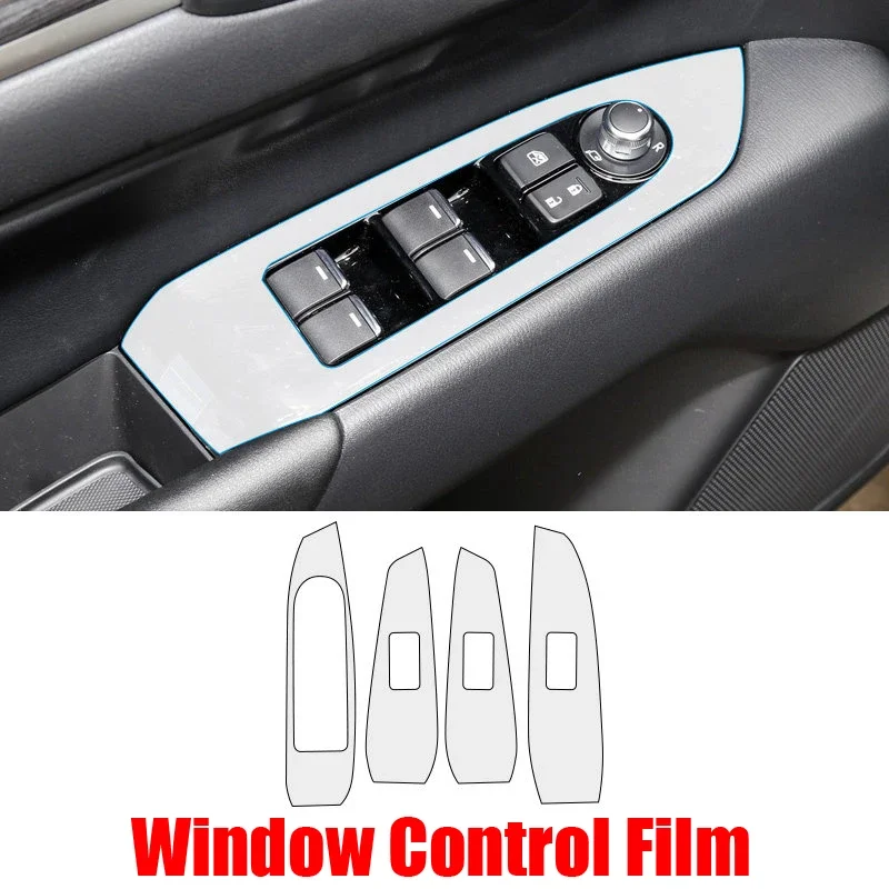Tpu Film for Mazda CX5 CX-5 2017-2023 Car Interior Sticker Center Console Gear Touch Screen Dashboard Door Windows Lifting Panel