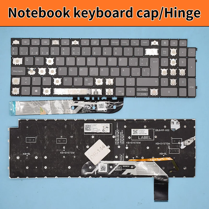 

Replacement Keycap Key cap Hinge for Dell Latitude 3520 3525 P117F P112F P107F Vostro 15 3510 3515 3520 3525 5510 5515 P106F