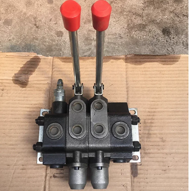 Hydraulic multi-way valve, manual valve, ZS-L101-1 to 5-way multi-way directional valve distributor