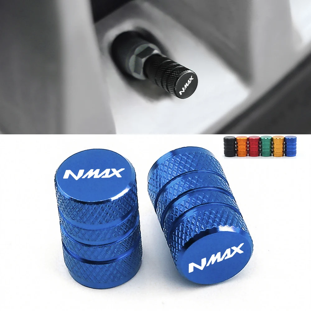 

For YAMAHA NMAX N-MAX 155 NMAX125 XMAX 300 400 125 150 XMAX300 Motorcycle Accessories Tire Valve Cap CNC Air Port Stem Covers
