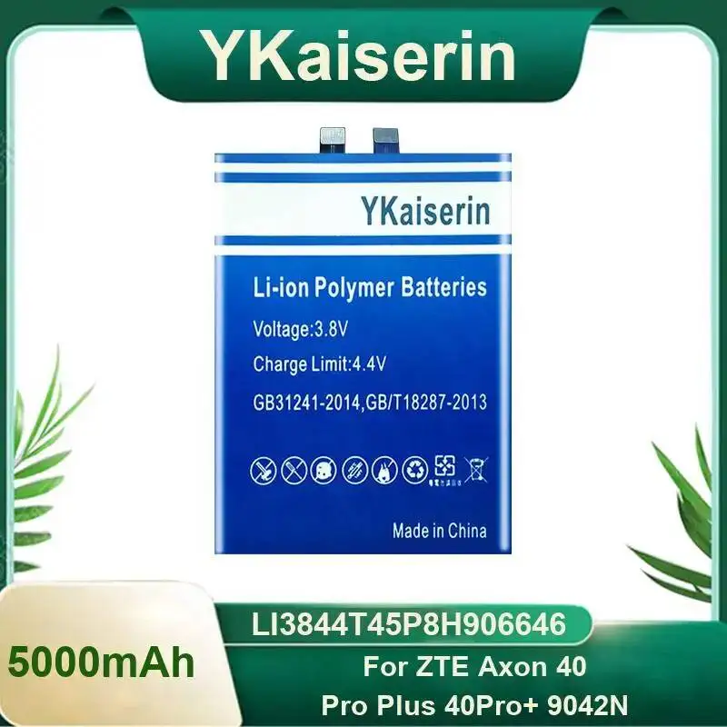 

Mobile Phone Battery LI3844T45P8H906646 5000Mah For Zte Axon 40 Pro Plus 40Pro+ 9042N