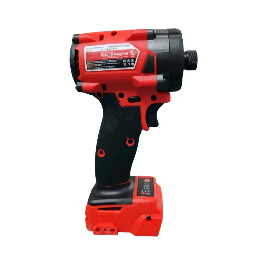 1/4 Inch Hex High Torque Brushless Cordless Impact Driver Electric Screwdriver Repair Power Tool Fit for Milwaukee 18V Battery