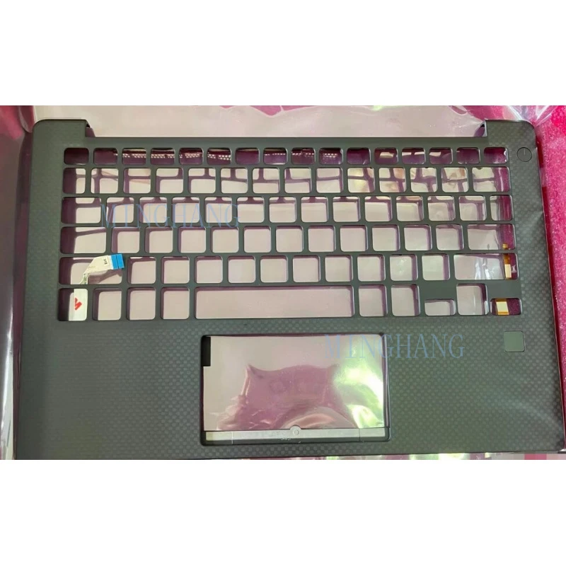 M   0KGX76 For Dell XPS 13 9350 9360 9365 Palmrest Case With Fingerprint Hole