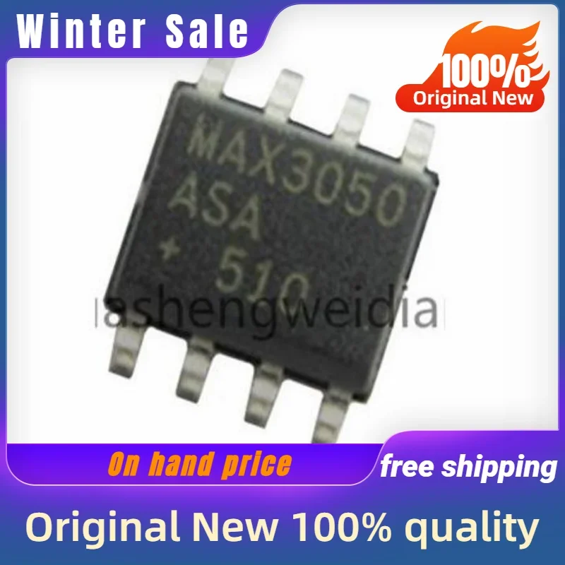5PCS New original MAX3050 MAX3050ASA SOP8 quality goods