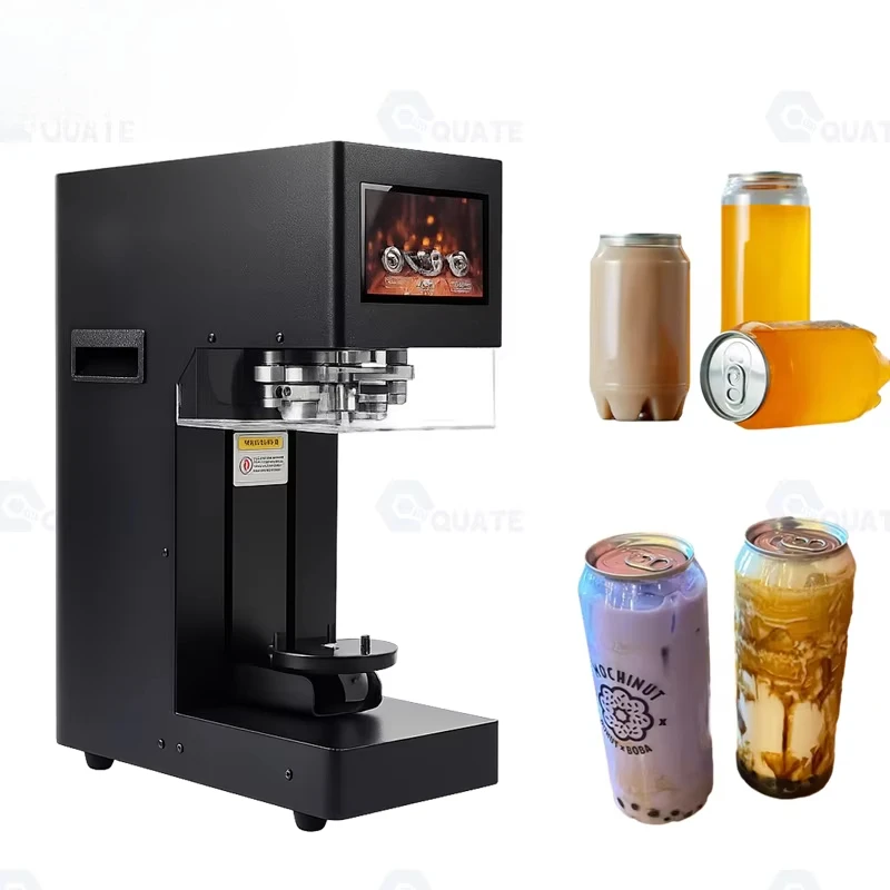 Macchina per bevande Caffè Bevande Acqua frizzante Latte Negozio di tè Uso per l'imballaggio di bottiglie Sigillatura automatica commerciale delle tazze