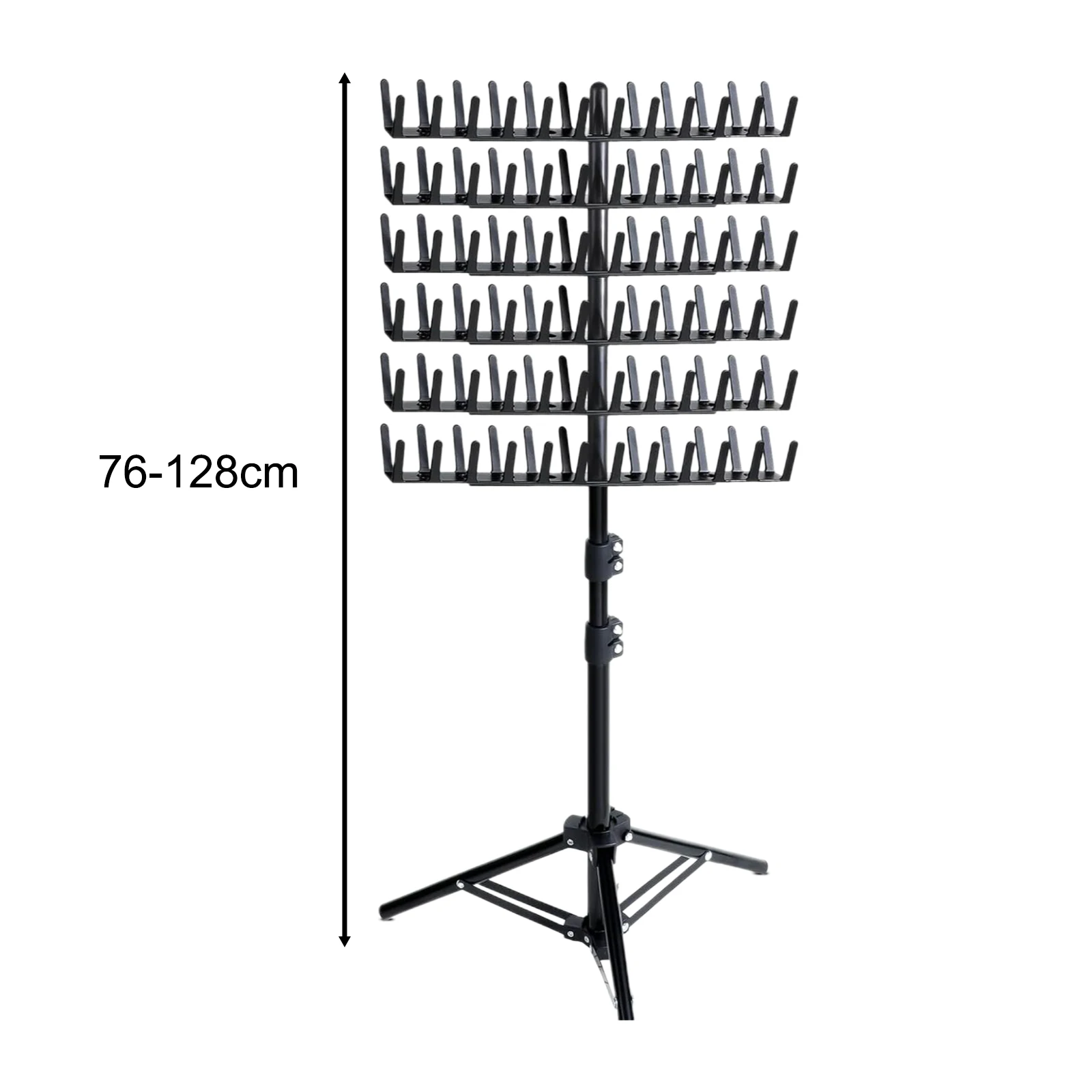 Imagem -06 - Altura Ajustável Trança Cremalheira do Cabelo Suporte da Extensão do Cabelo Standing Braid Rack para Estilistas Braiders 144 Pegs