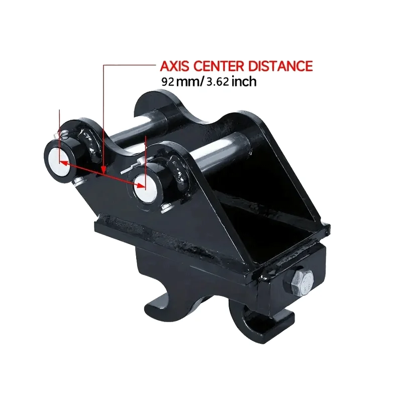 مرفق حفارة صغير استبدال مقرنة سريعة صغيرة مناسبة لمرفق مقرنة الخطاف السريع للحفارة الصغيرة 1 طن