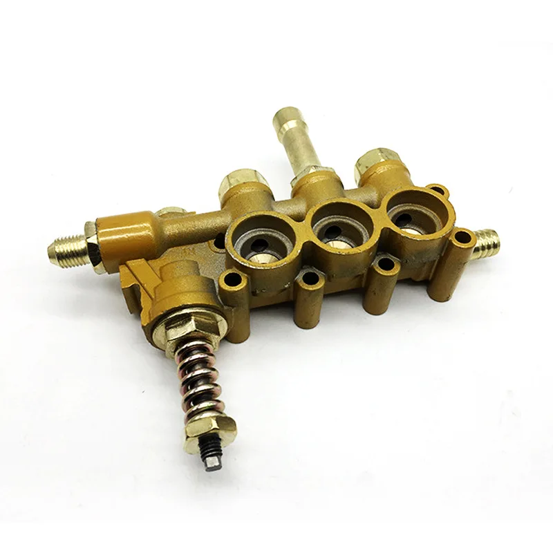 高圧洗浄機洗車機洗車ポンプヘッド修理部品 QL380 アルミブロック アルミポンプ本体アセンブリ