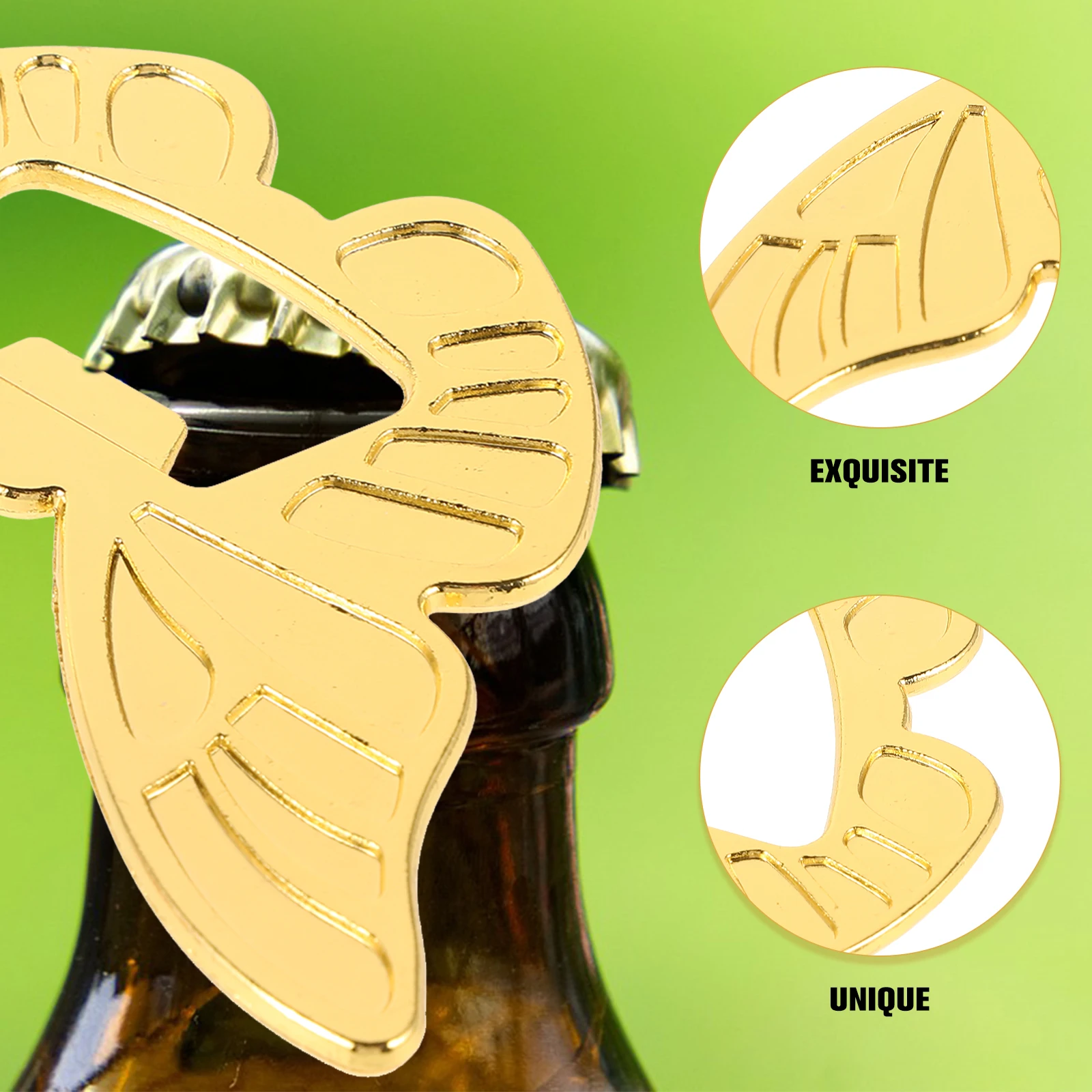 

5pcs Bottle Opener Metal Hardware Shaped Openers Zinc Alloy Souvenirs Kitchen Bar Restaurant Gifts
