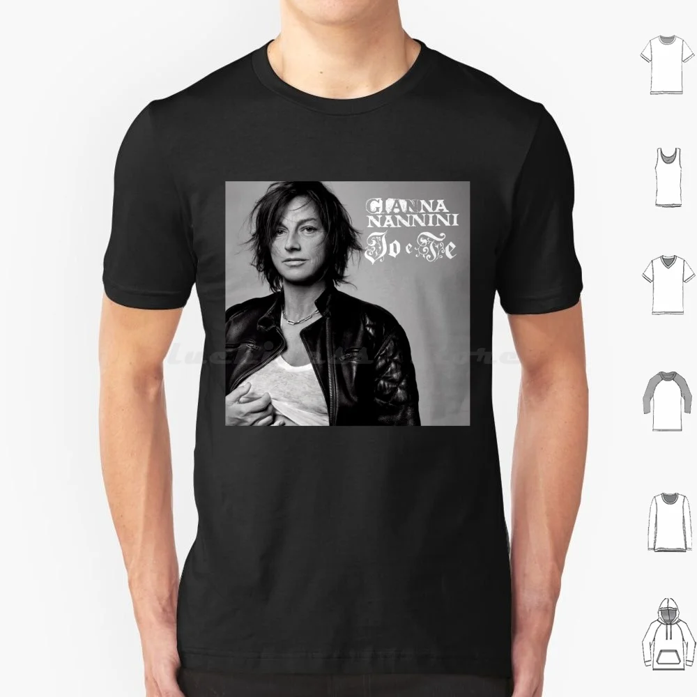 تي شيرت Gianna Nannini-Io E Te Album 2011 مقاس كبير 100% قطن جيانا نانيني المغني الإيطالي إيطاليا #1