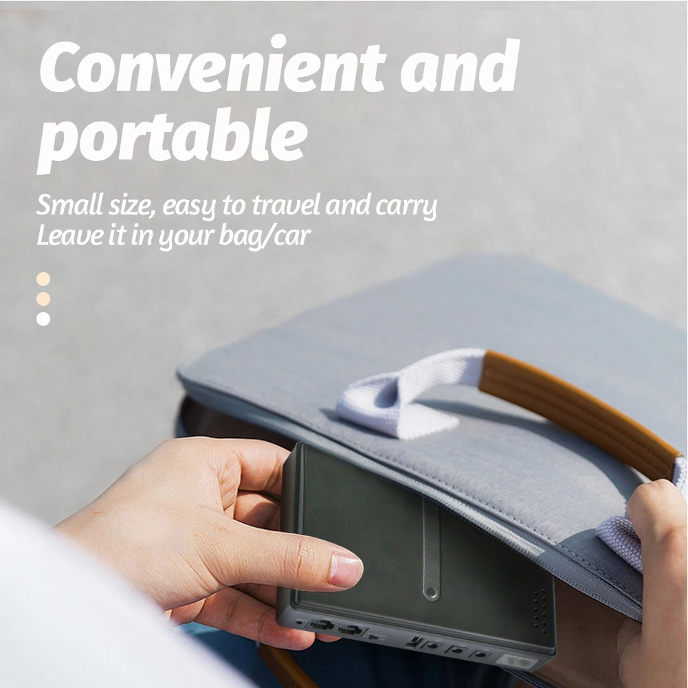 

DC1018L Mini Portable UPS Backup Power Adapters 5V 9V 12V Battery Backup UPS Backup Battery for WiFi Camera Router Speaker