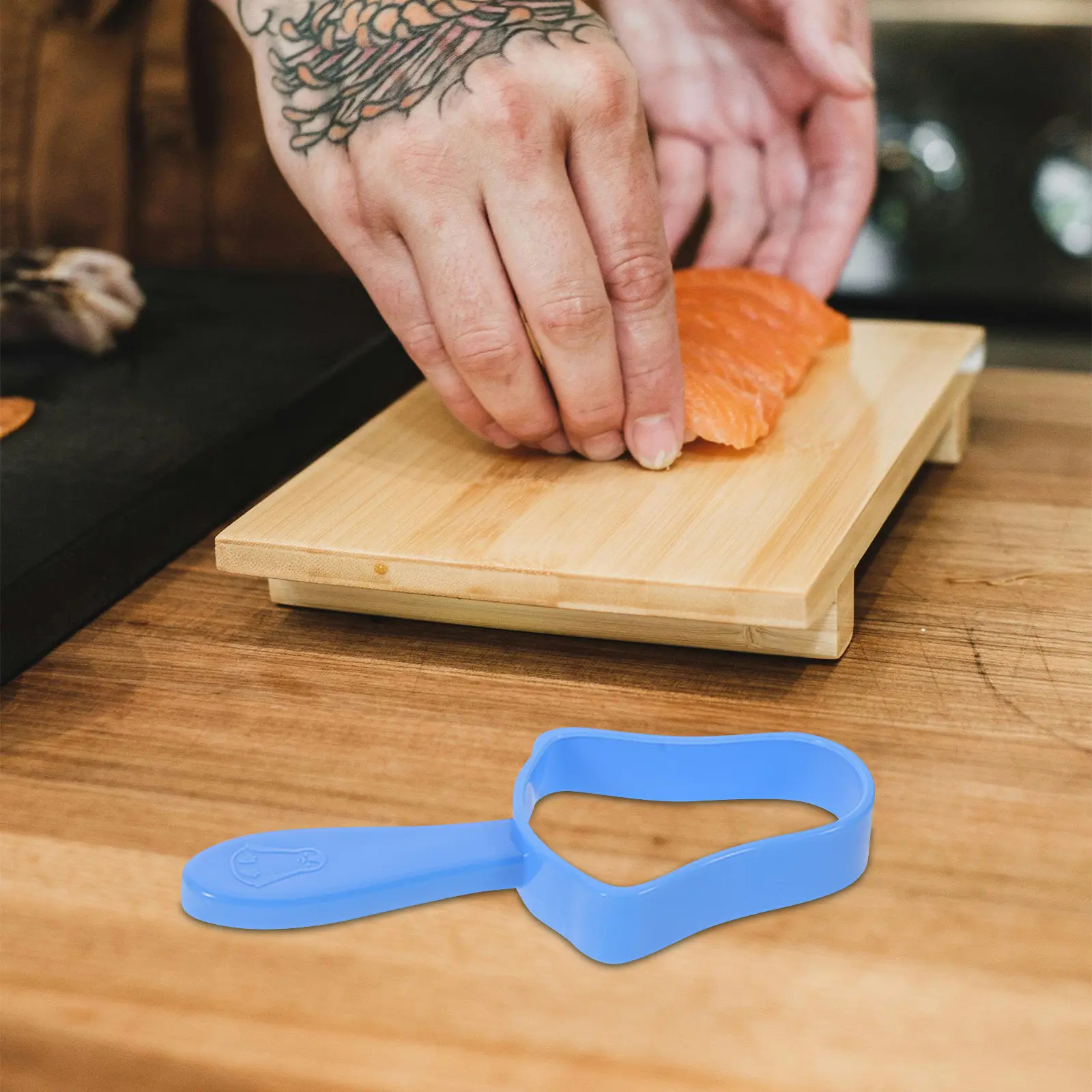 Juego de 6 Moldes para Hacer Bolas de Arroz con Forma de Pingüino para Onigiri, Sushi, Mochi, Comida Japonesa DIY, Divertido Utensilio de Cocina con Diseño de Dibujos Animados
