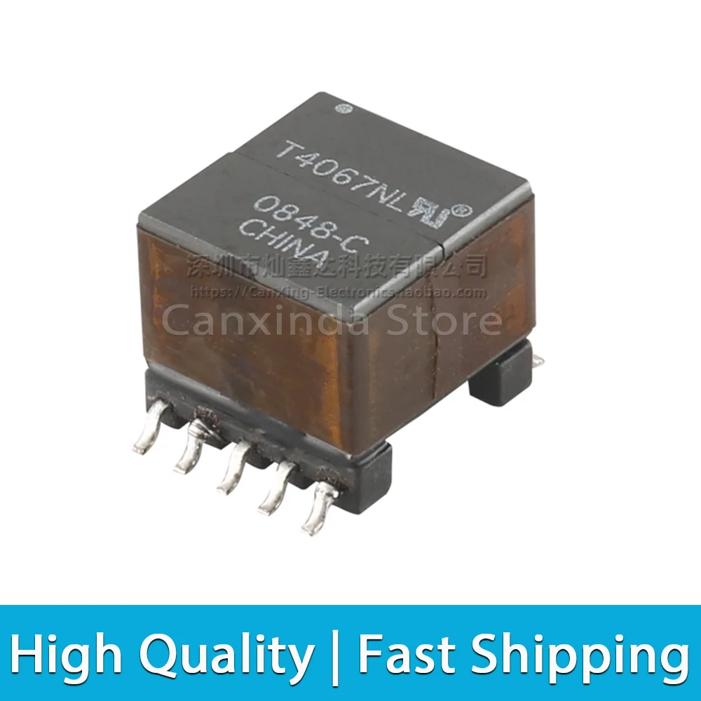 T4067NL EP13 نوع SMD محول إشارة الصوت المعزول 15 كيلو هرتز - 50 كيلو هرتز نسبة الانقلاب 1.32CS: 1 ISDN U-الإنترنت محول