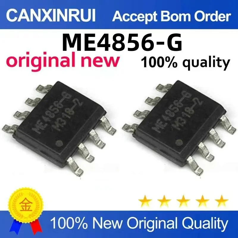 (10-300piezas)Brand new original ME4856-G ME4856 SOP-8, starting with one, can be purchased directly.