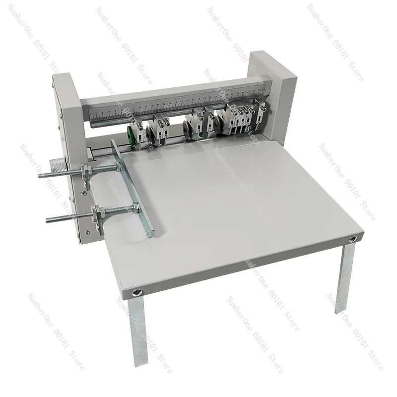 Professional Self Adhesive Creasing Perforating Machine A4 Electric Scoring Dashed Line Cutter A3 Label Sticker Die Cutting