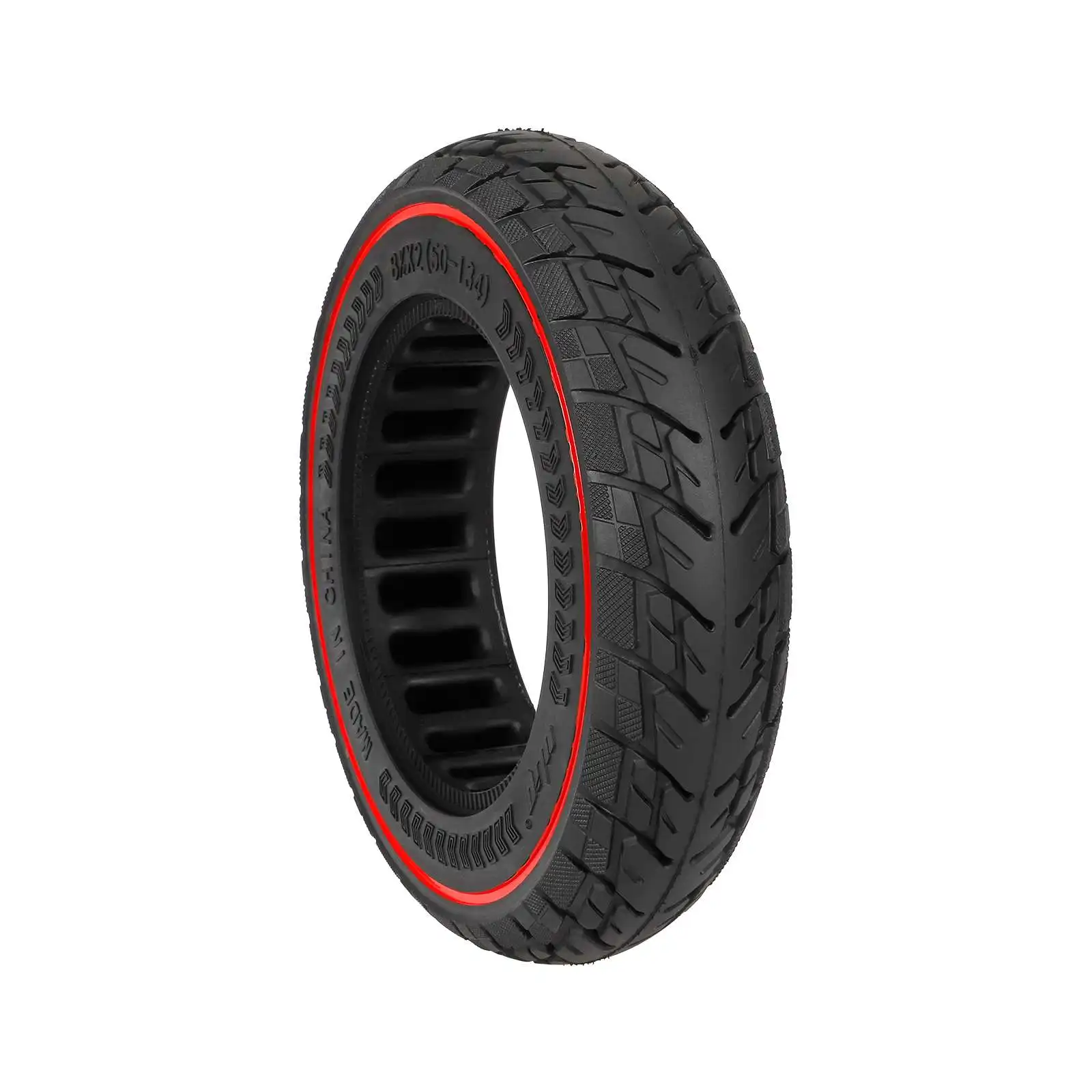 8.5*2(50-134) explosion-proof non-inflatable solid tire with red line for VSETT 9&9 + / ZERO 9 / Inokim Light 2 electric scooter