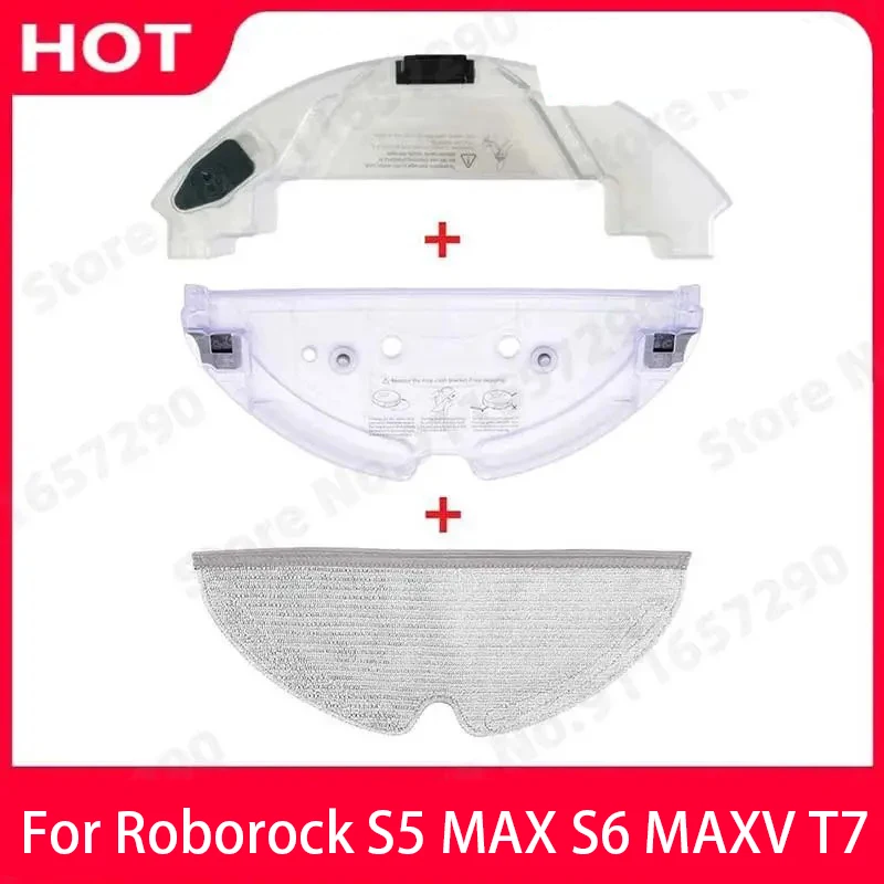 Neue Roborock S5 MAX S50 MAX S55 MAX S6 MAXV T7 Pro Fach Mops Wasser Tank Ersatzteile Staubsauger Zubehör