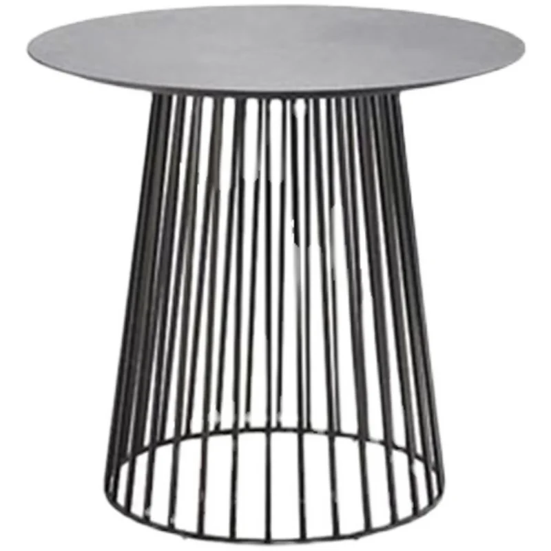 

Coffee Table Outdoor Garden Chairs Villa Open-air Terrace Modern Garden Chairs Courtyard Metal Furniture Chaises De Jardin MHHYY