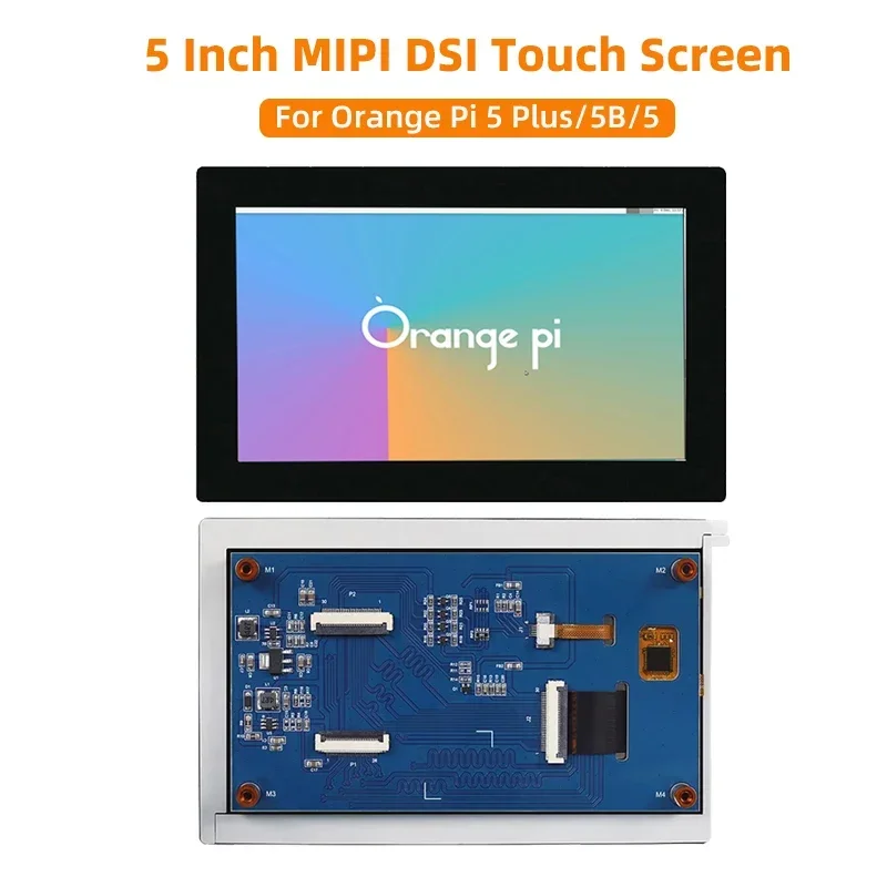 Orange Pi 5 plus MIPI Display 5 inch capacitive screen 720x1280 720p IPS LCD for 5/5B/5 plus atom rv1126