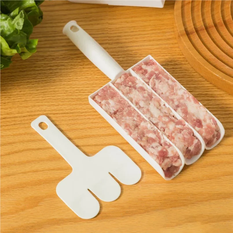 

Meatball Maker Rice Ball Maker Shake Meatball Mold With Slub Scale Design For Fish Balls Beef Balls Mold Spoons Processing Tools