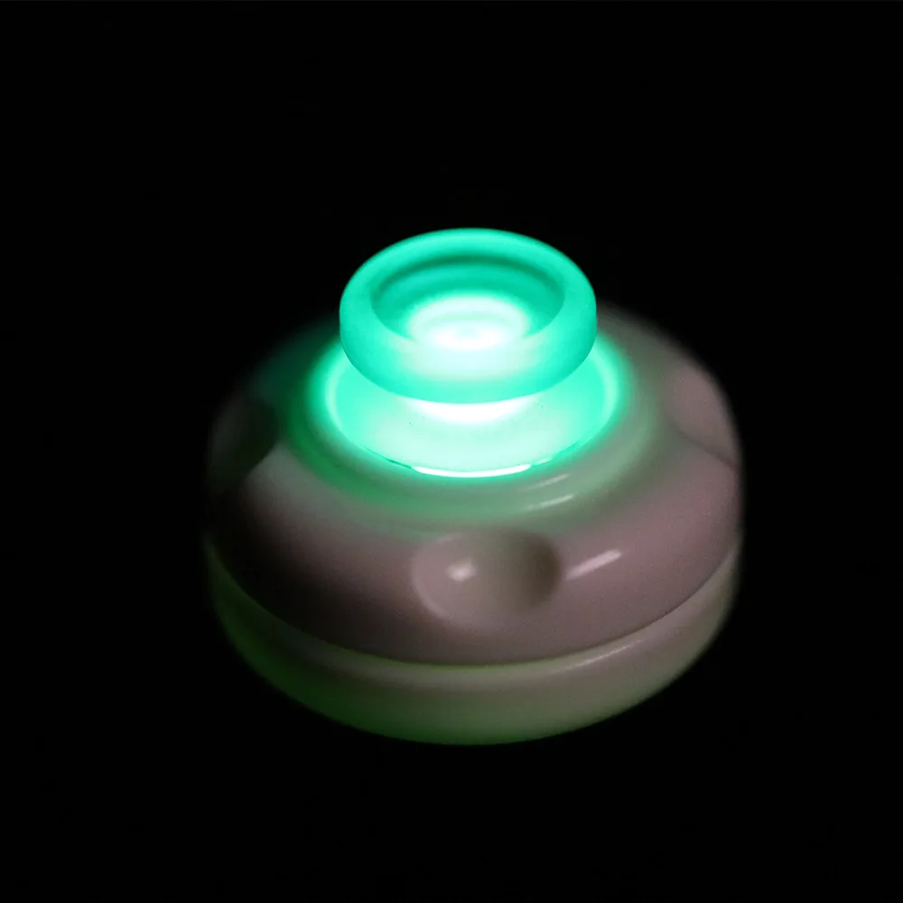 Nuevos plásticos escala de dimensión levitación magnética Fidget Spinner adulto EDC Fidget juguete mano Spinner Push Slider juguetes para aliviar el estrés