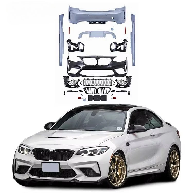 

F22 F23 high-quality M2C-style body kit with front and rear bumpers