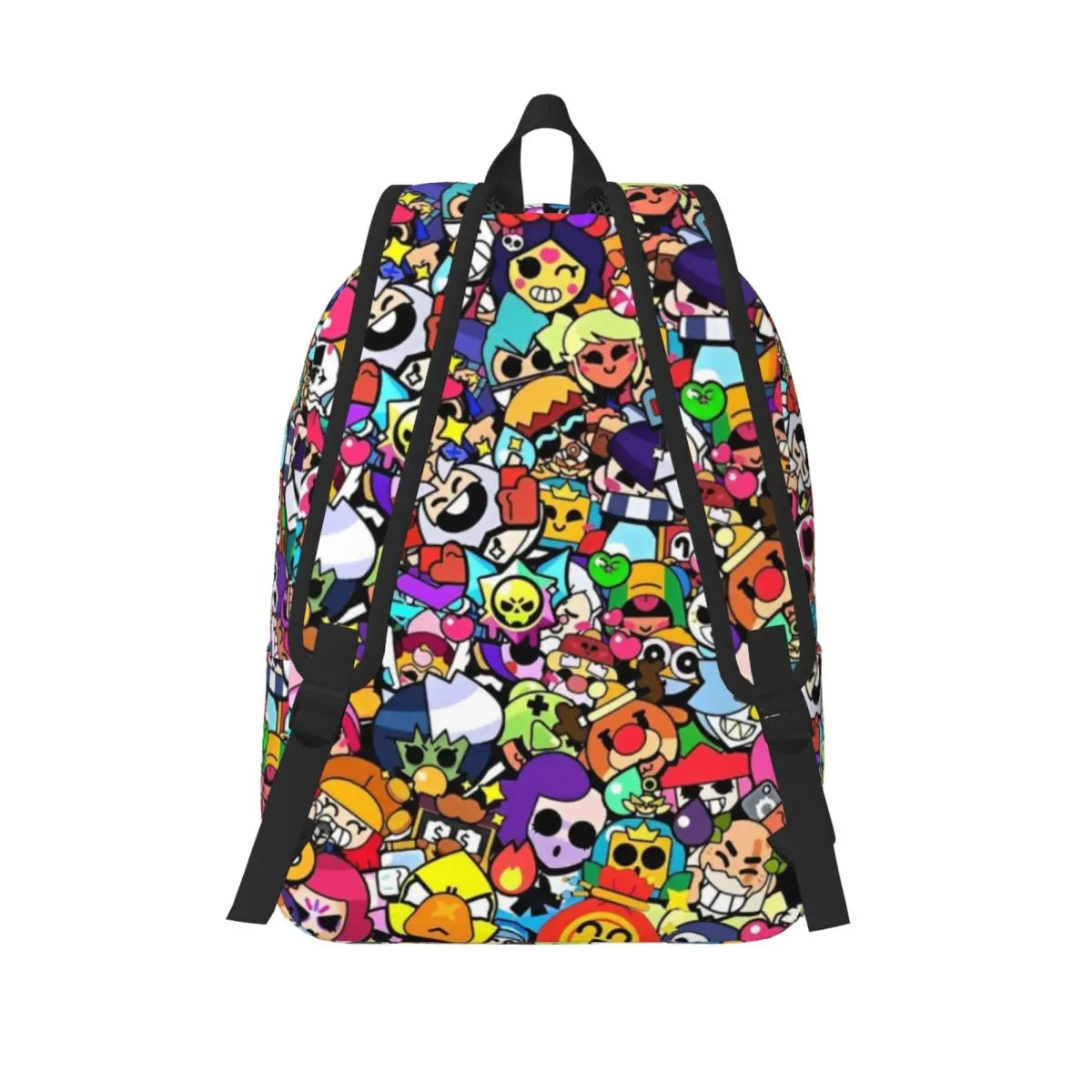 Anime B-Stars Game Logo Casual Backpack Gift High School Work Cartoon Cool Daypack for Men Women Laptop Computer Shoulder Bag