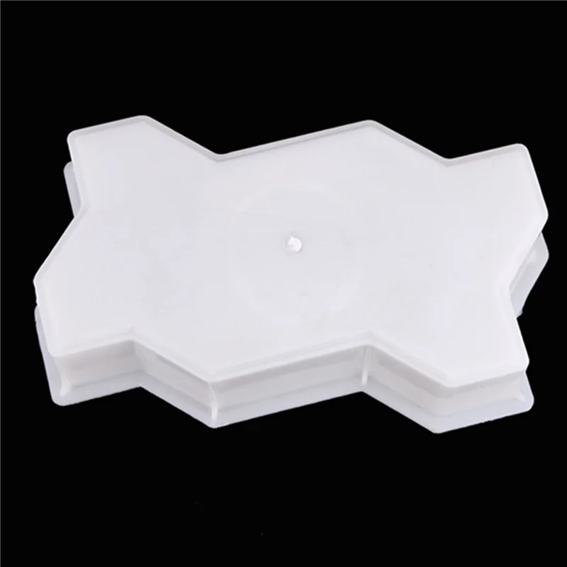 

Flash Trend 5X Three Waveform Garden Path Plastic Concrete Paving Brick Mold DIY Walkway Cement Brick Mold