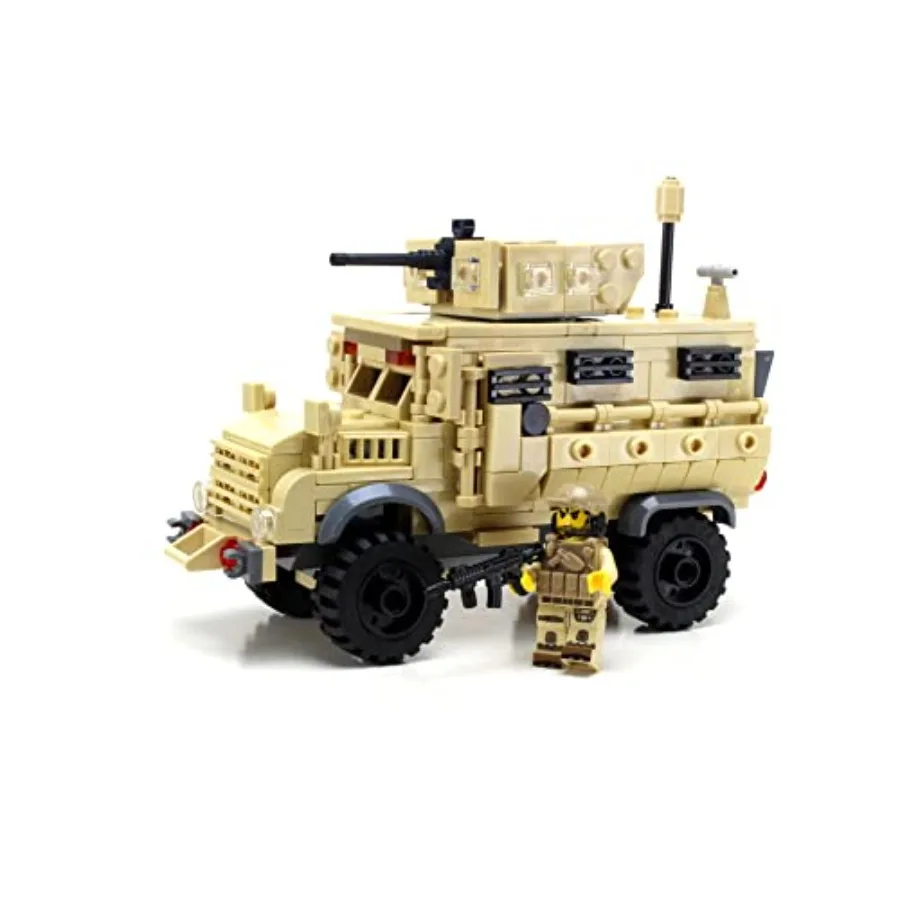 

Collectible Army MRAP APC Custom Set for Military Enthusiasts and Model Collectors Detailed Tactical Vehicle Display with Reali