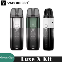 Original Vaporesso Luxe X Pod Kit 40W Vape 1500mAh Battery 5ml Cartridge Mesh Coil 0.4ohm/0.8ohm DTL MTL Vaporizer E Cigarette