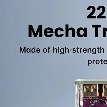 18650 علبة بنك الطاقة لتقوم بها بنفسك عدة 8 خلايا غطاء شفاف بدون لحام مع تنظيم الجهد متعدد الحماية صغيرة