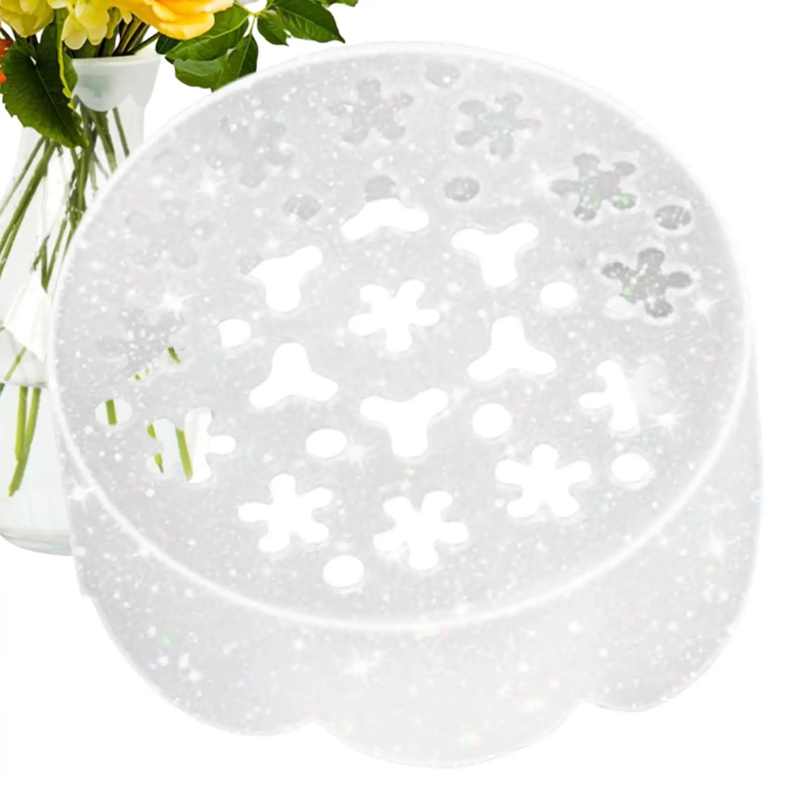 

Silicone Flower Arranging Grid Spiral Stem Holder Silicone Flower Arranger Tool for Florist Women Wedding Planner Event