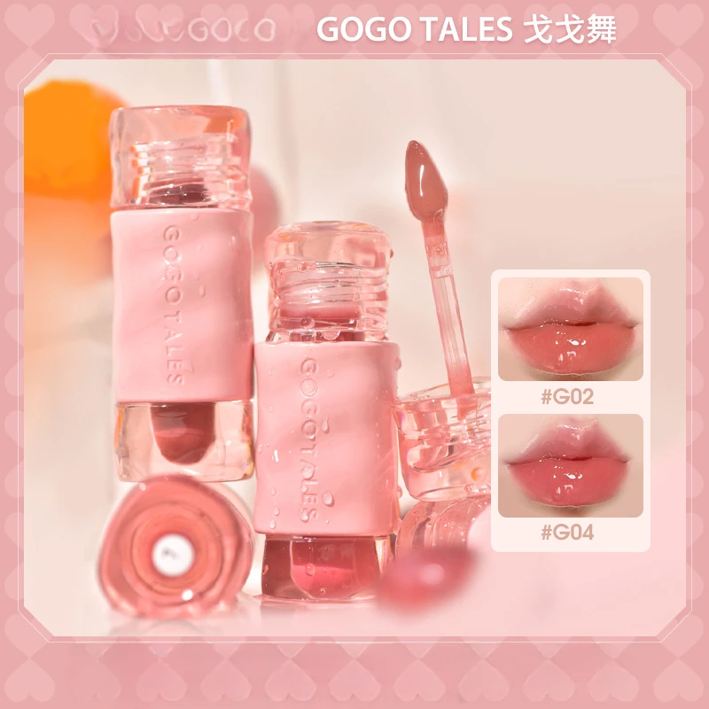 Gogo Dance, Big Ice Bucket, Lip Serum, Lip Gloss,  Moisturizing, Dead Skin Peeling, Lip Mirror