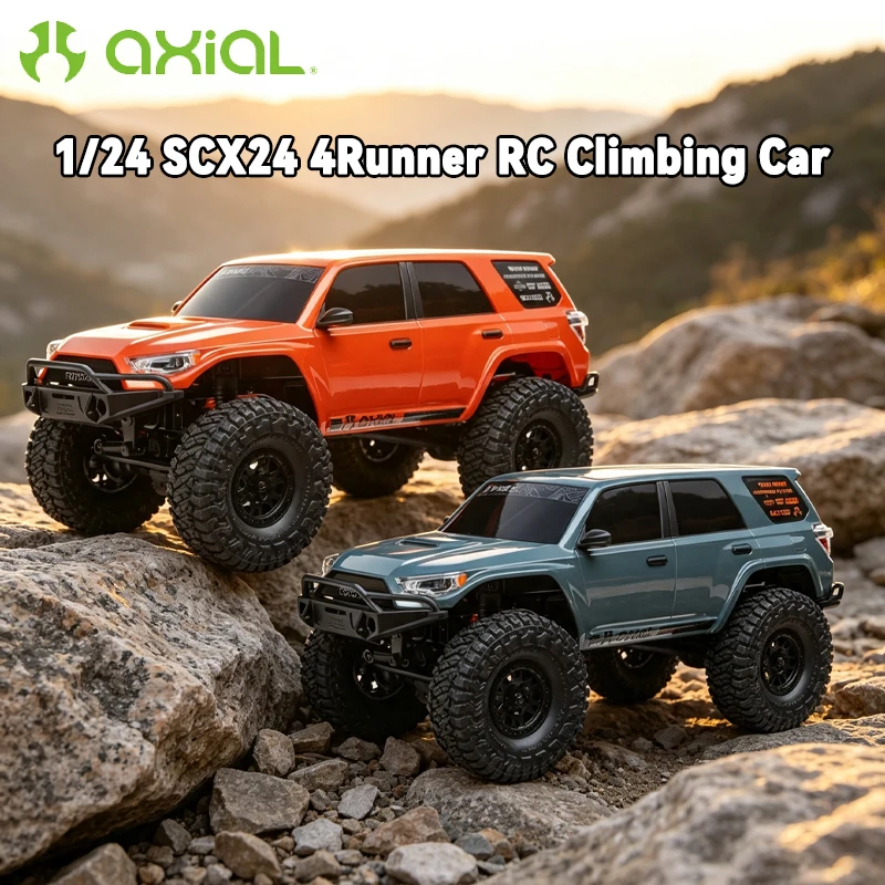 Axial Rc Crawler 1:24 Scx24 4Runner RTR 4x4 Brushed Motor Remote Control Off Road Climbing Vehicle Model Adult children's toys