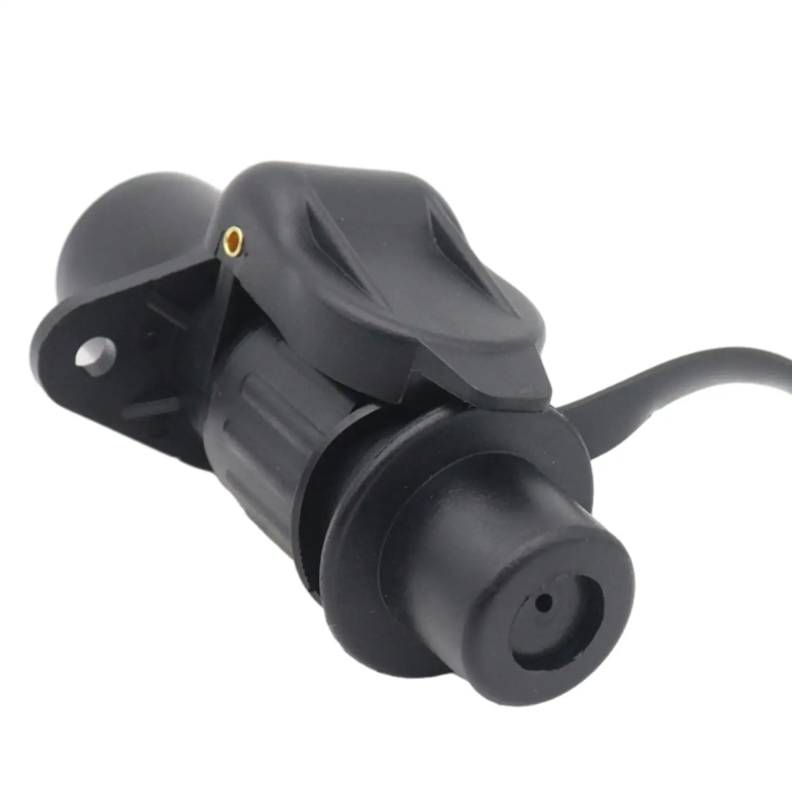 Trailer RV Boat Adapter Plug 3 Pin Nylon Weatherproof Repair Car Accessories for