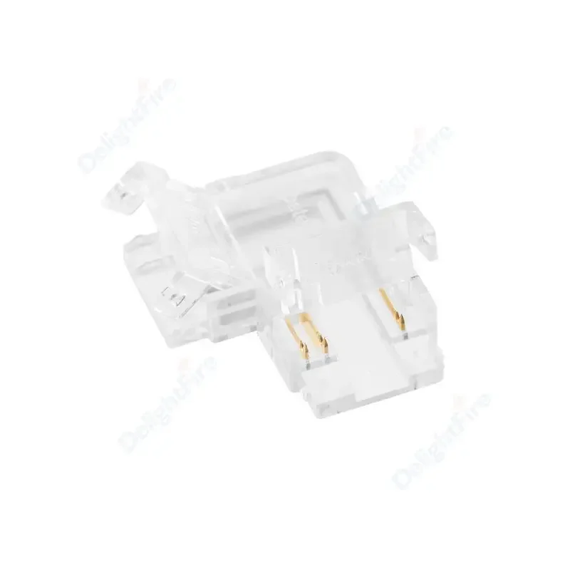 10Mm Cob Led Connector 90 Graden L Vorm Hoek Soldeerloze Aansluiting Voor Cct Fcob Rgb Strip Licht 3pin Connector Strip Strip