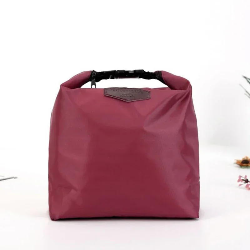 Fashion Portable Bento Pouch Thermal Cooler Lnsulated Waterproof Lunch Meal Food Carry Storage Bags Picnic Bag Worker Students