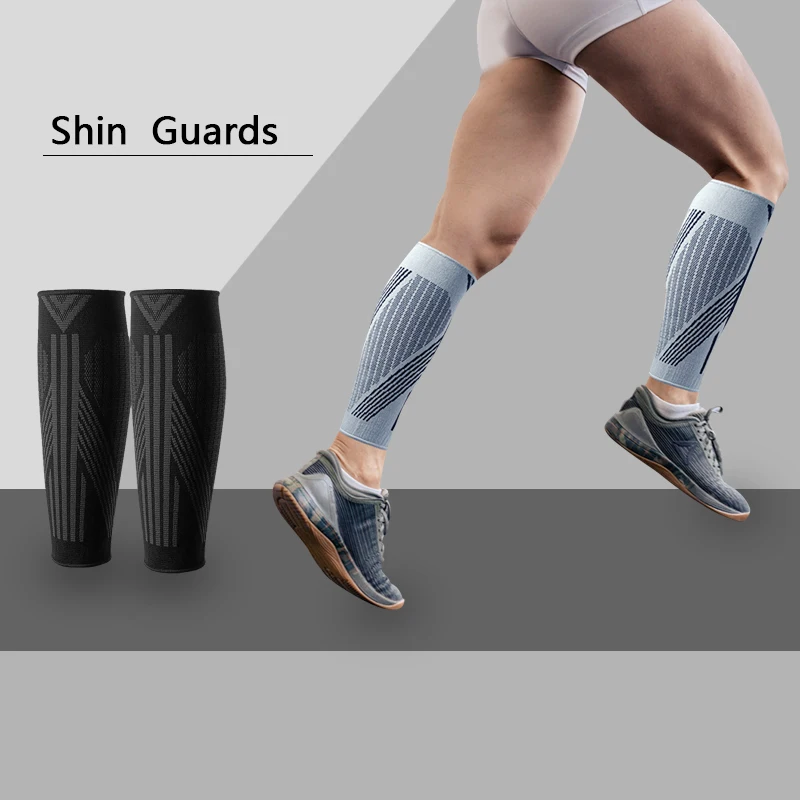 1Pair  Calf Compression Sleeve for Basketball Shin Splint & Calf Tear Support Legging Sports Injury Prevention Gear