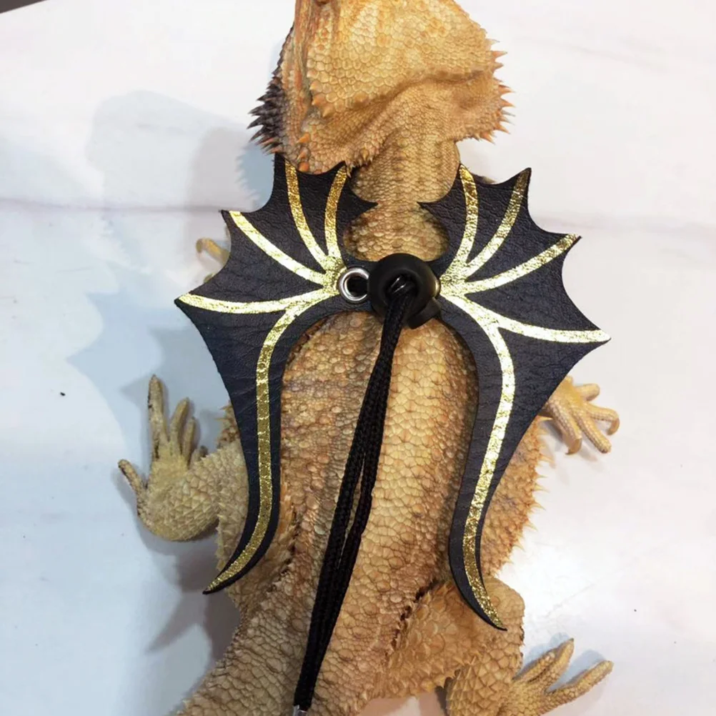 

1Pcs Wings Harness Rope Reptile Adjustable Lizard Hauling Leash Pet Outdoor Walk Harness String