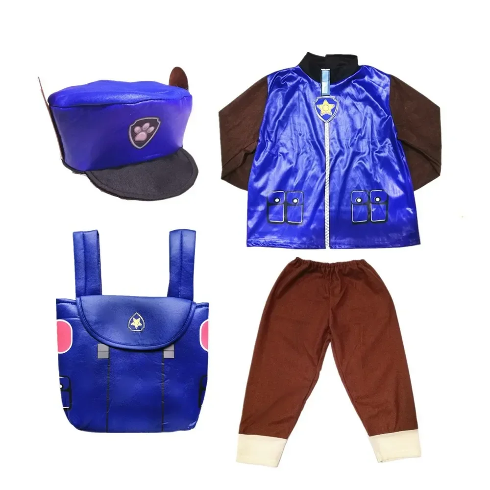 New Boy Girl Rocky Rubble Skye Marshall Zuma Chase Cosplay Costume Halloween Purim Child Kid Birthday Party Gift Fancy Dress view 3