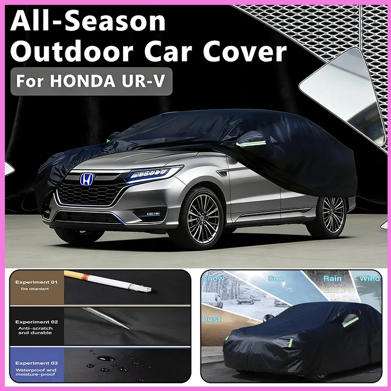

Всесезонный автомобильный чехол для HONDA UR-V — полная защита на открытом воздухе, водонепроницаемый, пылезащитный, термостойкий
