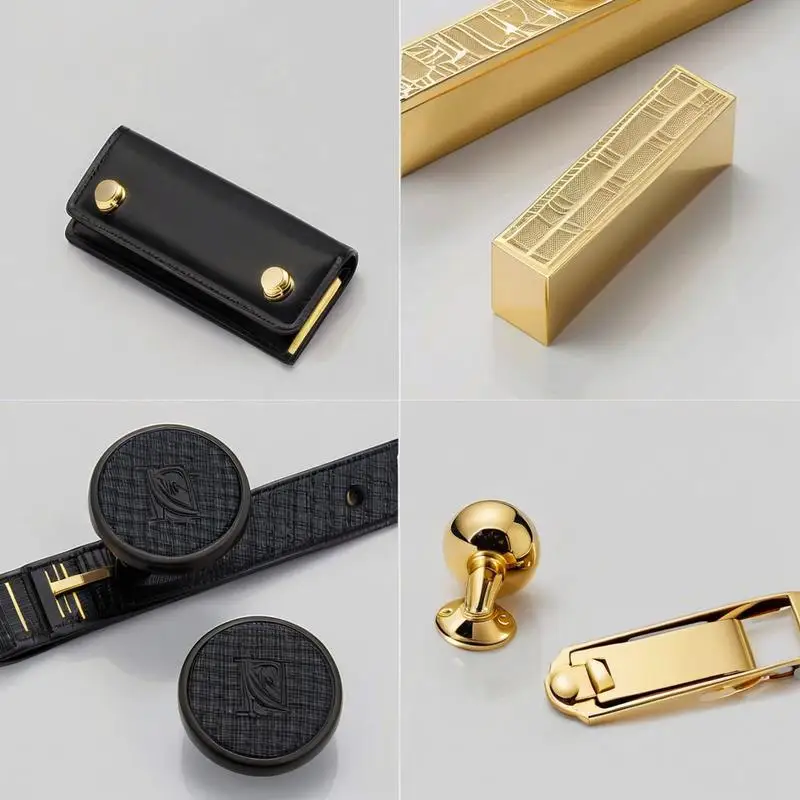 Goldschwarze Möbelbeschläge, Schubladengriffe, Knöpfe für Kommode, Weinschrank, Kleiderschrank, Küchenschrank, Schubladen und Türen