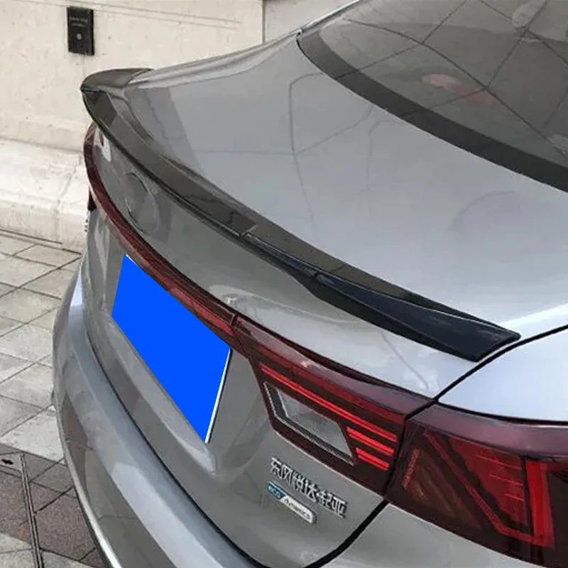 For M4 Style Spoiler Accessory Kia NEW K3 Cerato ABS Material Car Trunk Rear LIP Tail WING Refit Body Kit 2019 -2023