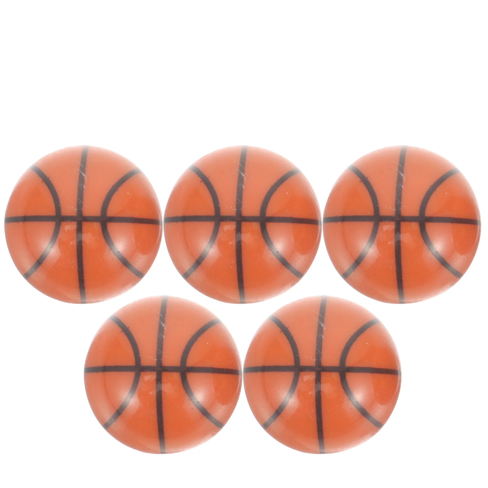 

5pcs Basketball Shaped Valve Caps Replacement Tire Stem Caps For Car Bike Air Valves Wear Resistant Anti Leakage Covers Repair