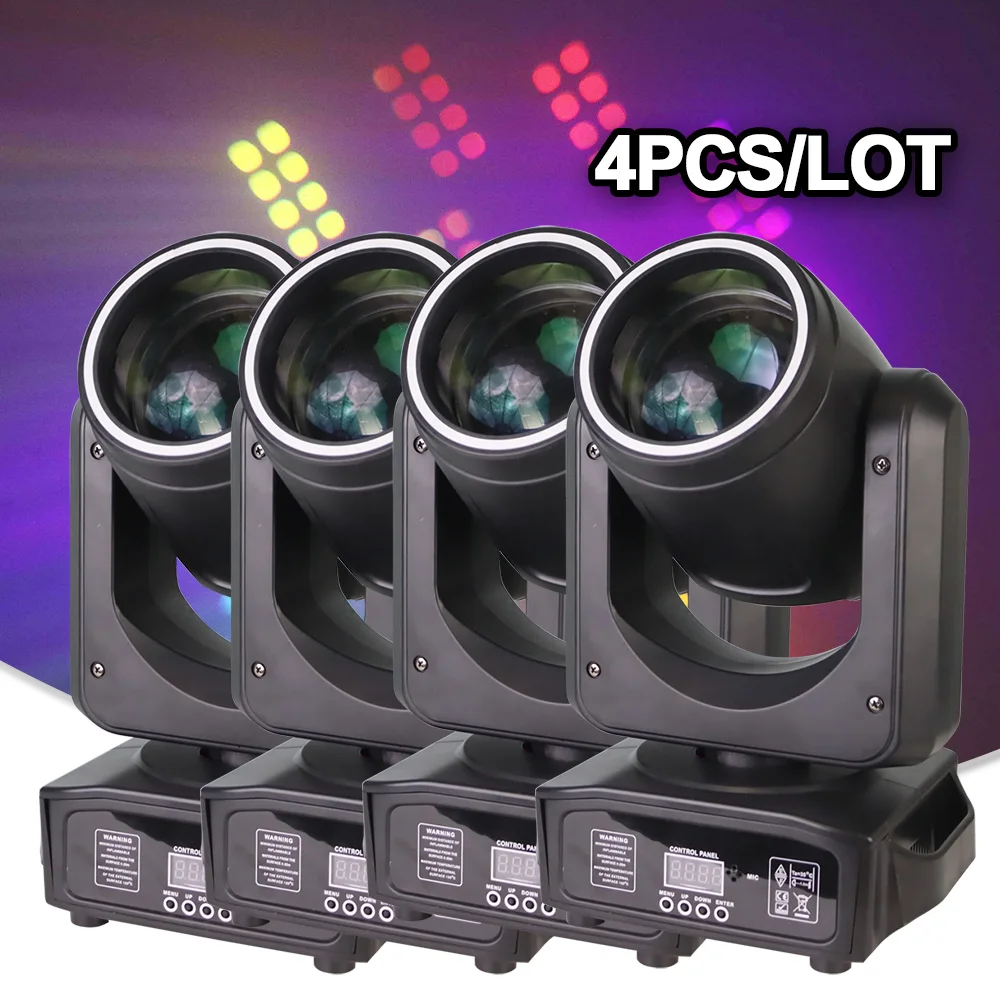 

YUER 200 Вт Bea Spot Moving Head DMX Music Control Вечеринка Dj Сценическое освещение Дискотека Ночной клуб Рождественский концерт Радужные сценические огни