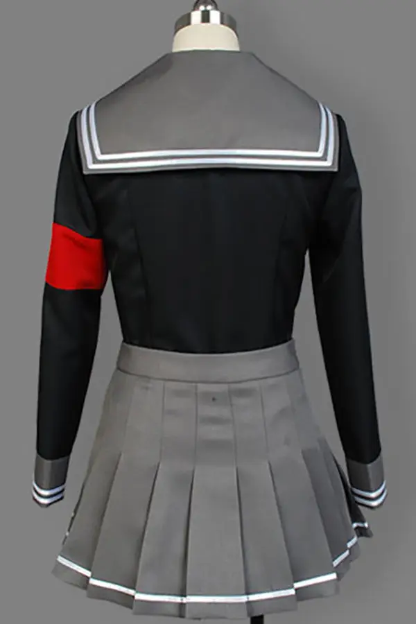 Danganronpa Peko Pekoyama para mulheres, Super Danganronpa 2, Traje de marinheiro, Halloween Cosplay