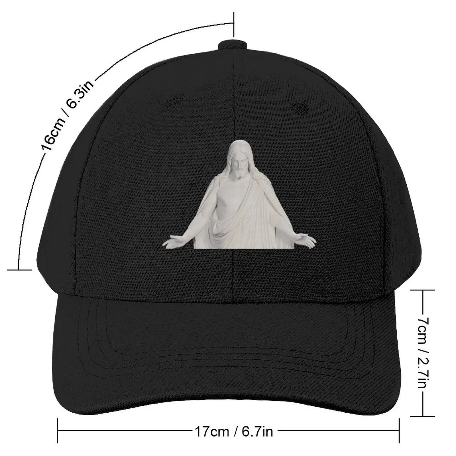 The Church of Jesus Christ of Latter-Day Saints Christus Baseball Cap Sunhat Rugby Men Luxury Brand Women's