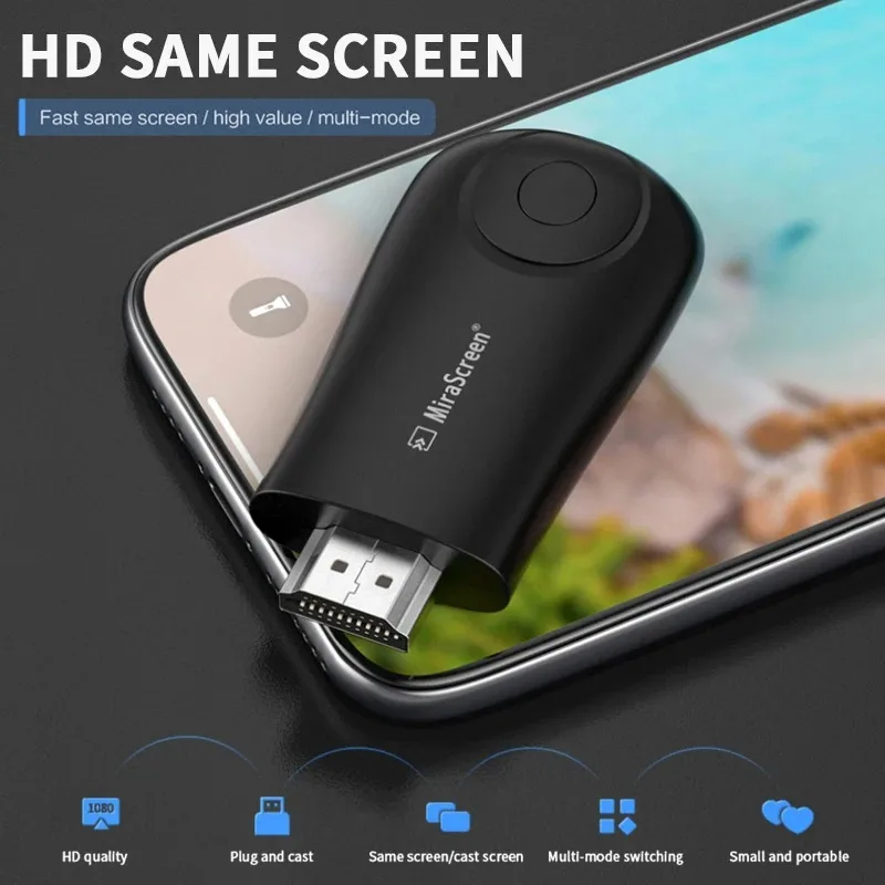 

E9 Mirascreen WIFI TV Stick Wireless Display Receiver 1080P Wifi Dongle Same Screen Device Projector Screen Adapter